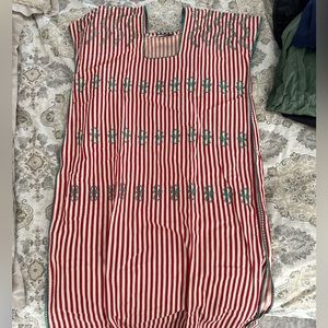 Tuckernuck striped caftan- great for beach or pool. Brand new.. Cotton canvas